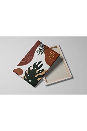 3lü Set Boho Bohem Bohe Retro Art Soyut Tablo Dekoratif Kanvas Tablo Canvas Tablolar Soyut Tablolar