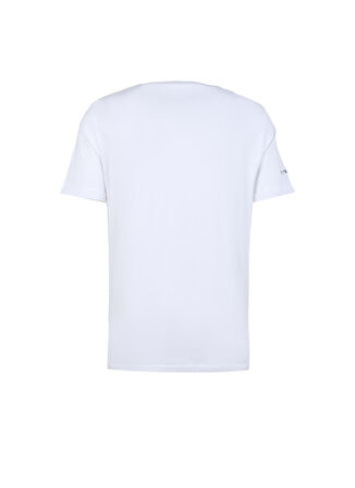 Fred Mello Bisiklet Yaka Beyaz Erkek T-Shirt FM23S16TGWHITE