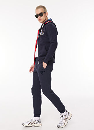 Fred Mello Kapüşon Yaka Lacivert Erkek Sweatshırt FM23W19FZ