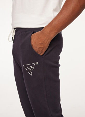 Fred Mello Lastikli Bel Slim Fit Lacivert Erkek Eşofman Altı FM23W02PF