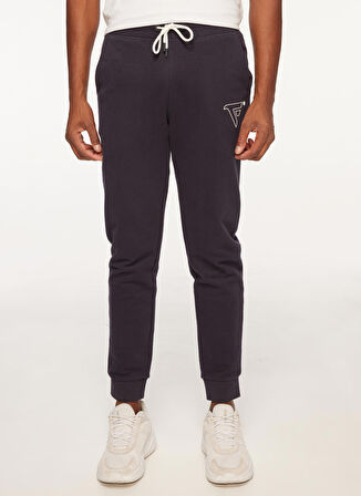 Fred Mello Lastikli Bel Slim Fit Lacivert Erkek Eşofman Altı FM23W02PF