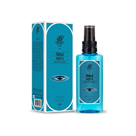 Rebul EDC Kolonya 125 ml Pet Şişe Aqua-Pine Forest-Ice-Bouquet 4 lü Karma