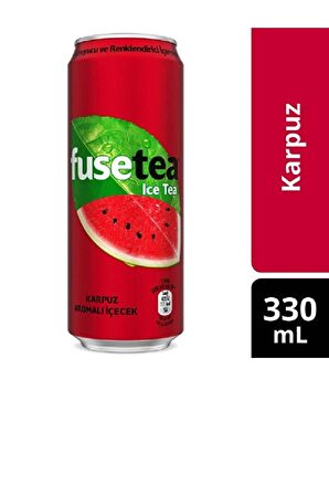 Fuse Tea Karpuz Aromalı Içecek Soğuk Çay 330 Ml X 12 Adet