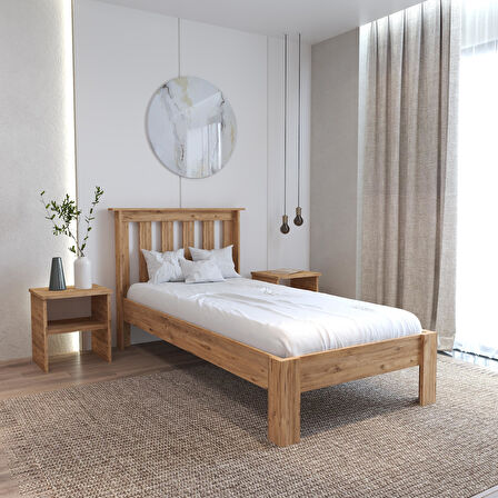 Shark New Atlantik MDF Karyola | Kolay Kurulum