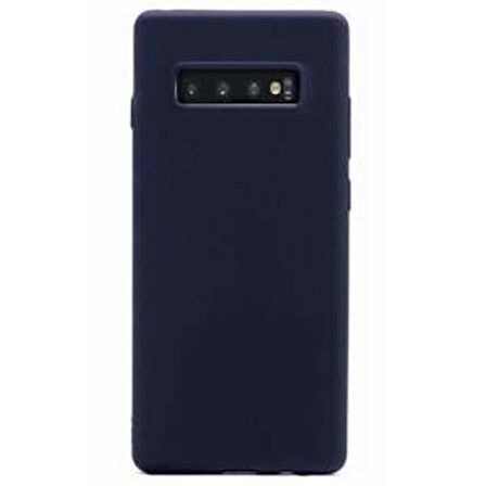 Gpack Samsung Galaxy S10 Plus Kılıf Premier Silikon Esnek KorumaNano Glass
