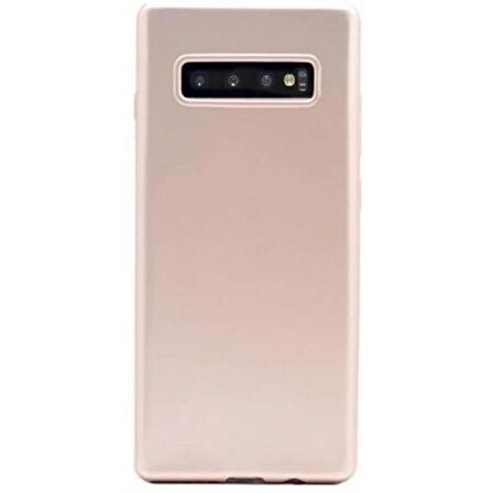 Gpack Samsung Galaxy S10 Kılıf Premier Silikon Esnek KorumaNano Glass
