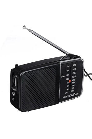 Knstar K-258 Taşınabilir Cep Radyosu