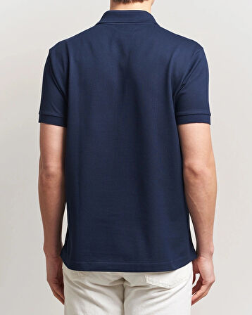Lacoste Erkek Lacivert Klasik Fit Polo Yaka T-Shirt