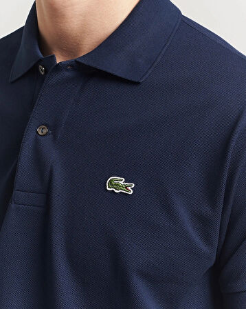 Lacoste Erkek Lacivert Klasik Fit Polo Yaka T-Shirt