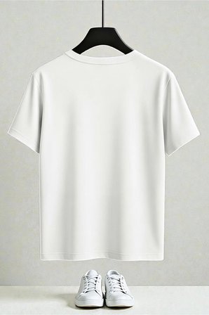 Unisex Leopar Desenli Kurdeleler Baskılı Tasarım Tshirt