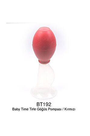 Baby Time Bt192 Pembe Tirle Göğüs Pompası