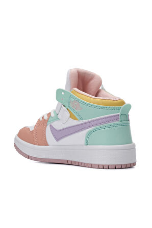 Günlük Unisex Sneaker Bağcıklı Hafif Yumuşak Kaymaz Taban Bilekli Basketbol Ayakkabı 8070