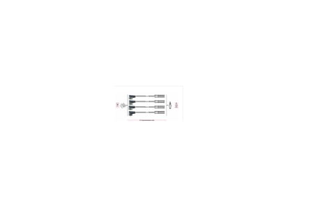 AUTOLITE BUJİ KABLOSU RENAULT CLIO II 1.2-1.4 99-07,SYMBOL-HB 1.2-1.4 99-07,CLIO II 1.6 99-,KANGOO 1.4-1.6 97 -,MEGANE I 1.4 96-03