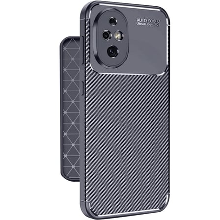 Honor 200 Kılıf Auto Focus Karbon Kapak - Lacivert