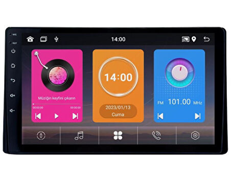 Toyota Corolla Android Multimedya Sistemi (2016-2019) for-x 6/128 dsp
