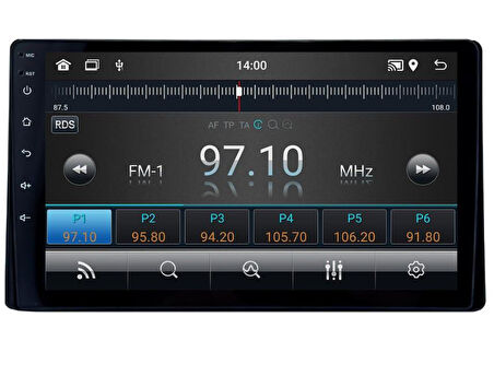 Toyota Corolla Android Multimedya Sistemi (2016-2019) for-x 6/128 dsp