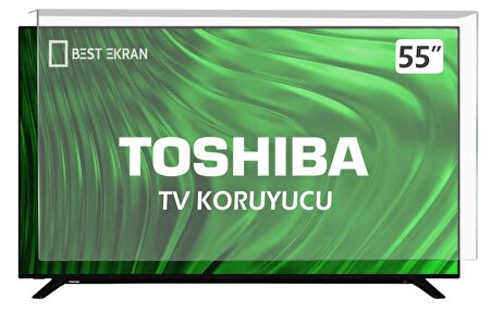 Toshiba 55QL5D63DT Tv Ekran Koruyucu - Toshiba 55" inç Tv Ekran Koruyucu