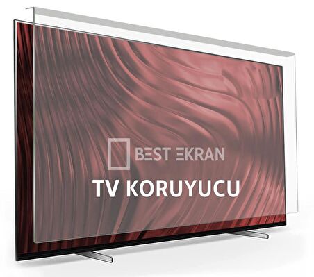 Toshiba 55QL5D63DT Tv Ekran Koruyucu - Toshiba 55" inç Tv Ekran Koruyucu