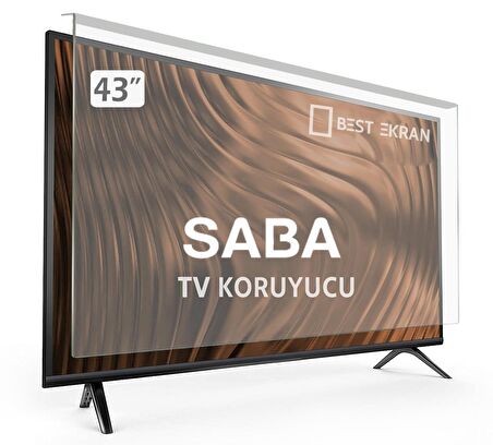 Saba 43" inç Tv Ekran Koruyucu