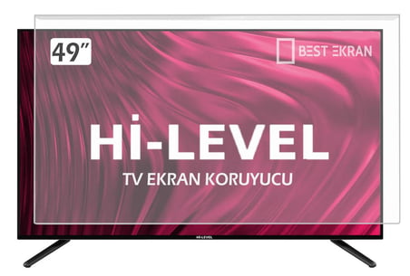 Hi Level 49HL500 Tv Ekran Koruyucu - Hi level 49" inç Tv Ekran Koruyucu