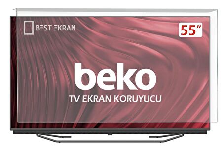 BEKO B55 C 985 B Tv Ekran Koruyucu - Beko 55" inç Tv Ekran Koruyucu B55C985B