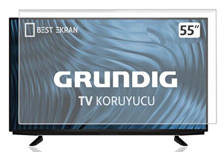 Grundig 55 GGU 9760 A TV EKRAN KORUYUCU - Grundig 55" inç Tv Ekran Koruyucu 55GGU9760A