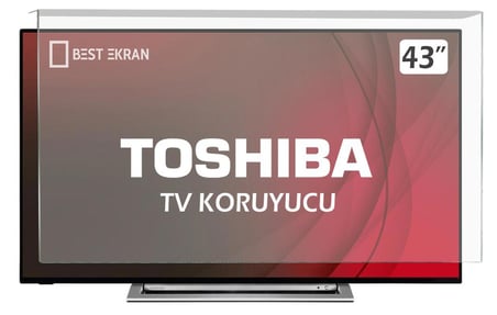 Toshiba 43L2163DT Tv Ekran Koruyucu - 43" inç 108 Ekran Tv Ekran Koruyucu