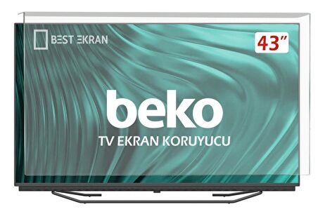 Beko B43 C 890 A TV EKRAN KORUYUCU - Beko 43" inç 108 Ekran Koruyucu B43C890A