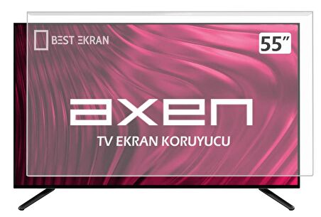 AXEN AX55FIL243 TV EKRAN KORUYUCU - Axen 55" inç 139 ekran Tv Ekran Koruyucu