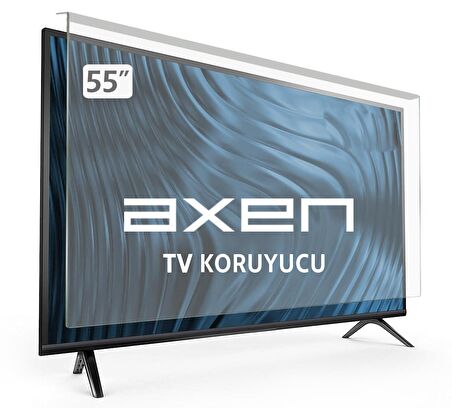 AXEN AX55FIL243 TV EKRAN KORUYUCU - Axen 55" inç 139 ekran Tv Ekran Koruyucu