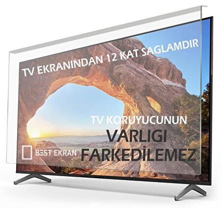 Profilo 32PA200T TV EKRAN KORUYUCU - Profilo 32" inç Kırılmaz Ekran Koruyucu Camı
