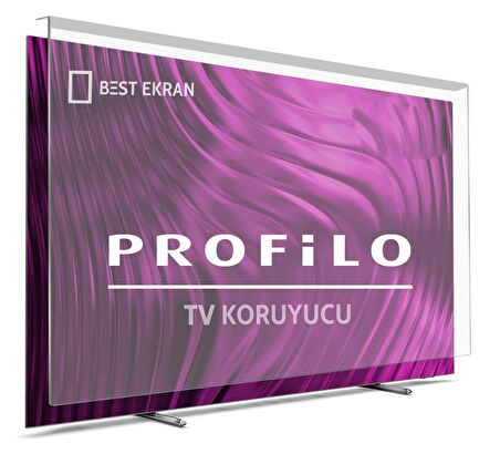 Profilo 32PA220E TV EKRAN KORUYUCU - Profilo 32" inç Kırılmaz Ekran Koruyucu Camı