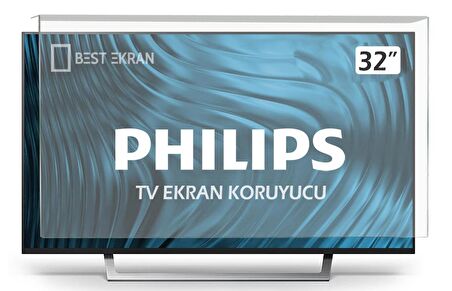 Philips 32PFS5803 Tv Ekran Koruyucu - Philips 32" inç Ekran Koruyucu Paneli