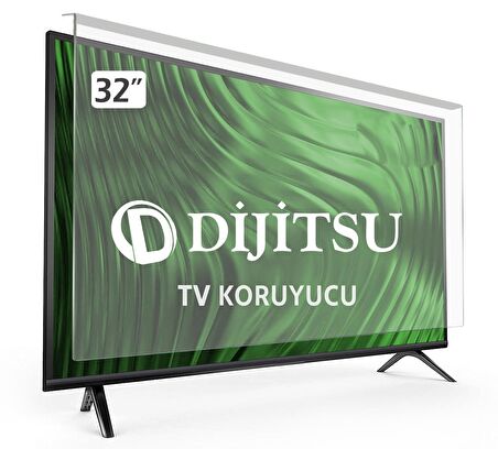 Dijitsu DJTV32S Tv Ekran Koruyucu - Dijitsu 32" inç Tv Ekran Koruyucu 