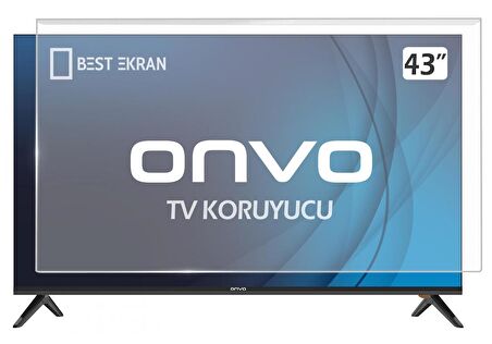 ONVO OV43F250 TV EKRAN KORUYUCU -  Onvo 43" inç Ekran Koruyucu