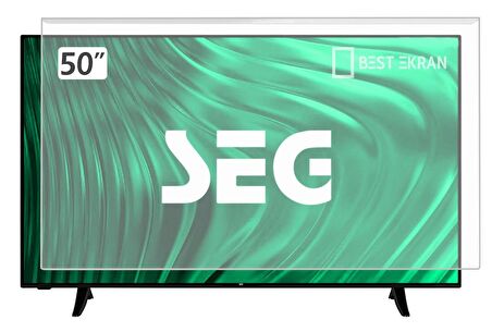SEG 50SBU705 TV EKRAN KORUYUCU - SEG 50" inç 126 Ekran Koruyucu  Şeffaf panel