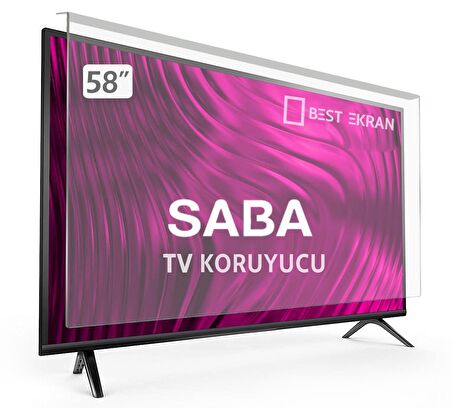 SABA 58" inç 147 Ekran Tv Ekran Koruyucu Paneli