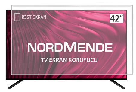NORDMENDE 42" inç 106 Ekran Kırılmaz Tv Ekran Koruyucu Paneli