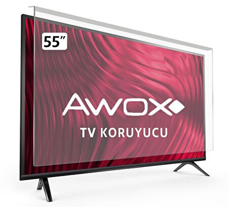 AWOX K5500RST TV EKRAN KORUYUCU - Awox 55" 139 Ekran Tv Koruma Paneli