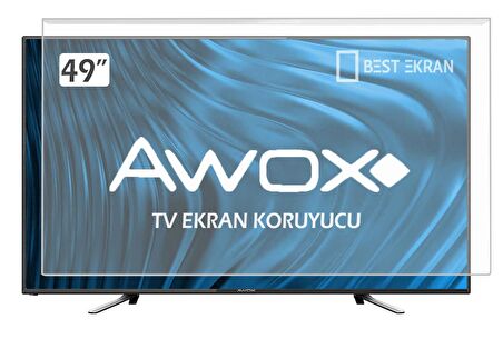AWOX 49124 TV EKRAN KORUYUCU - Awox 49" inç 124 Ekran Tv Koruma Paneli