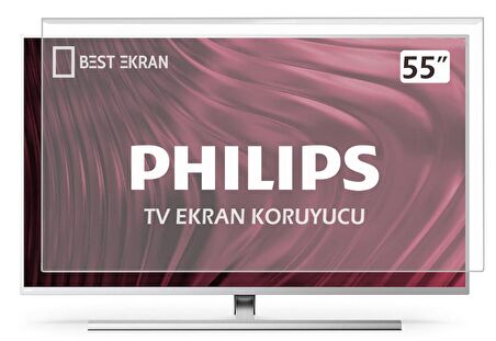 Philips 55PUS6201 TV EKRAN KORUYUCU - Philips 55" inç 139 cm Ekran Koruyucu 