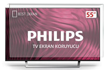 Philips 55PUS6201 TV EKRAN KORUYUCU - Philips 55" inç 139 cm Ekran Koruyucu 