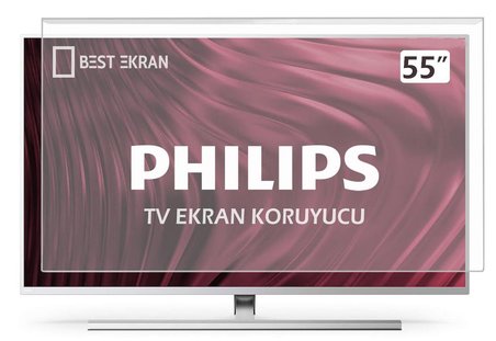 Philips 55PUS7504 TV EKRAN KORUYUCU - Philips 55" inç 139 cm Ekran Koruyucu 