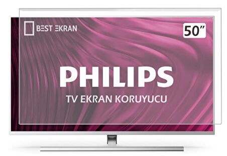 Philips 50PUS6704 TV EKRAN KORUYUCU - Philips 50" inç 126 Ekran Koruyucu 