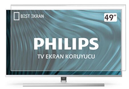 Philips 49PUS6101 TV EKRAN KORUYUCU - Philips 49" inç 123 cm Tv Ekran Koruyucu 