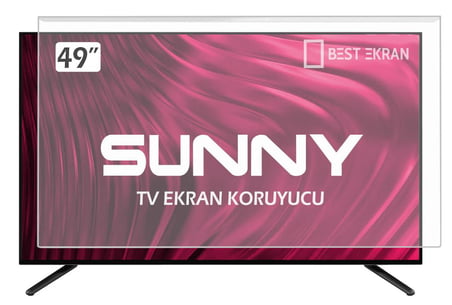SUNNY SN49DAL08-TNR TV EKRAN KORUYUCU - Sunny 49" inç Tv Ekran Koruyucu
