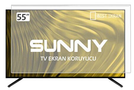 SUNNY SN055LED071 TV EKRAN KORUYUCU -  Sunny 55" inç Tv Kırılmaz Koruma Paneli