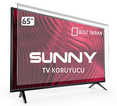 SUNNY SN65LEDA88-G TV EKRAN KORUYUCU - Sunny 65" inç Tv Ekran Koruyucu