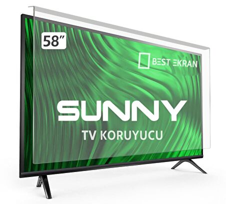 SUNNY SN58LEDJ58 TV EKRAN KORUYUCU - Sunny 58" inç Tv Ekran Koruyucu