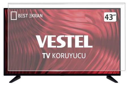 VESTEL 43FA8500 TV EKRAN KORUYUCU - Vestel 43" inç 108 Ekran Koruyucu